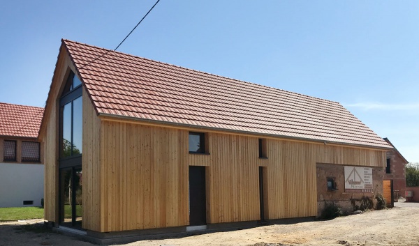Construction de maison à ossatures bois