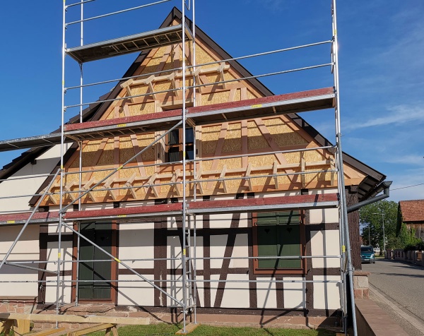 Maison alsacienne à Daubensand